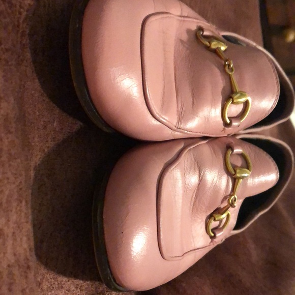 GUCCI Britton collapsible-heel leather loafer size 35 1/2 - Picture 14 of 16